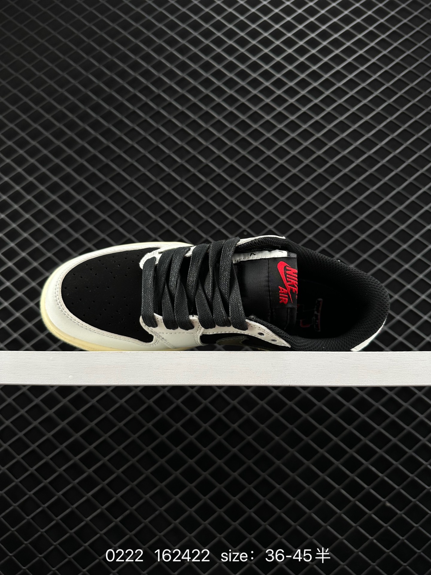 fragment design x Travis Scott x Nike Air Jordan 1 Low OG SP”Black/Green Toe“